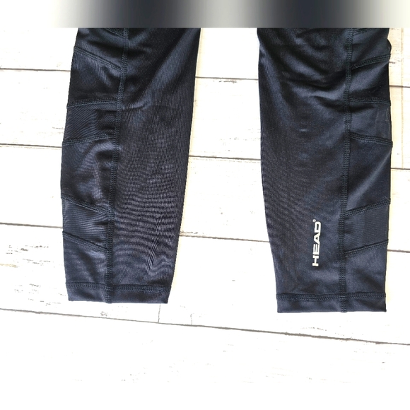 Head Attitude High Rise Leggings Mesh detail Dri-Motion Hidden Pocket Size Small - Picture 10 of 11